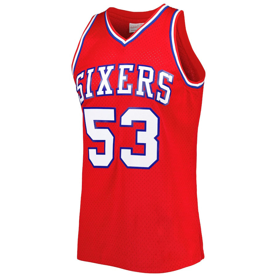 Custom #53 Red 1979 PHI Basketball Shirt Top