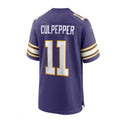 Custom #11 Purple MIN Football Shirt Top