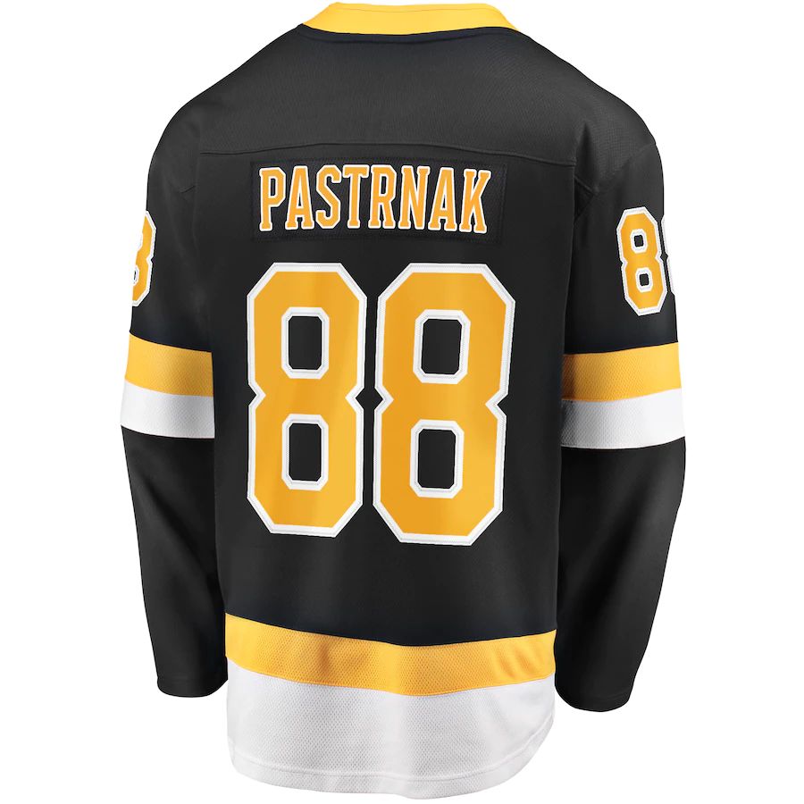 Custom #88 Black BOS Hockey Shirt Top