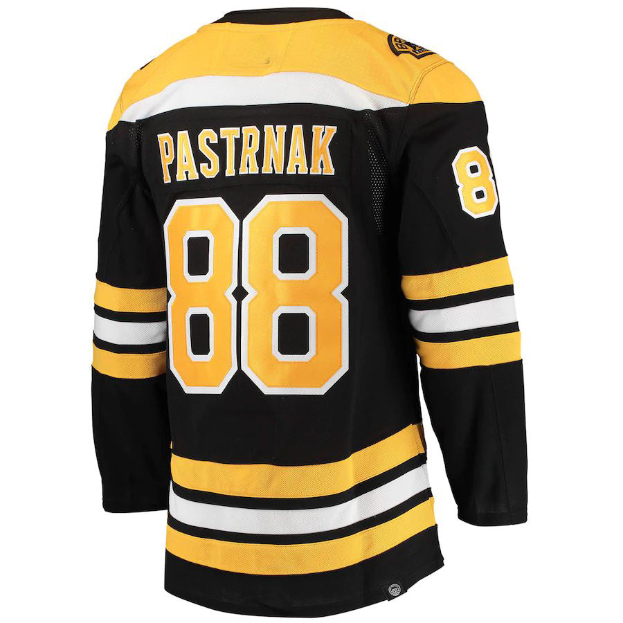 Custom #88 Black BOS Hockey Shirt Top