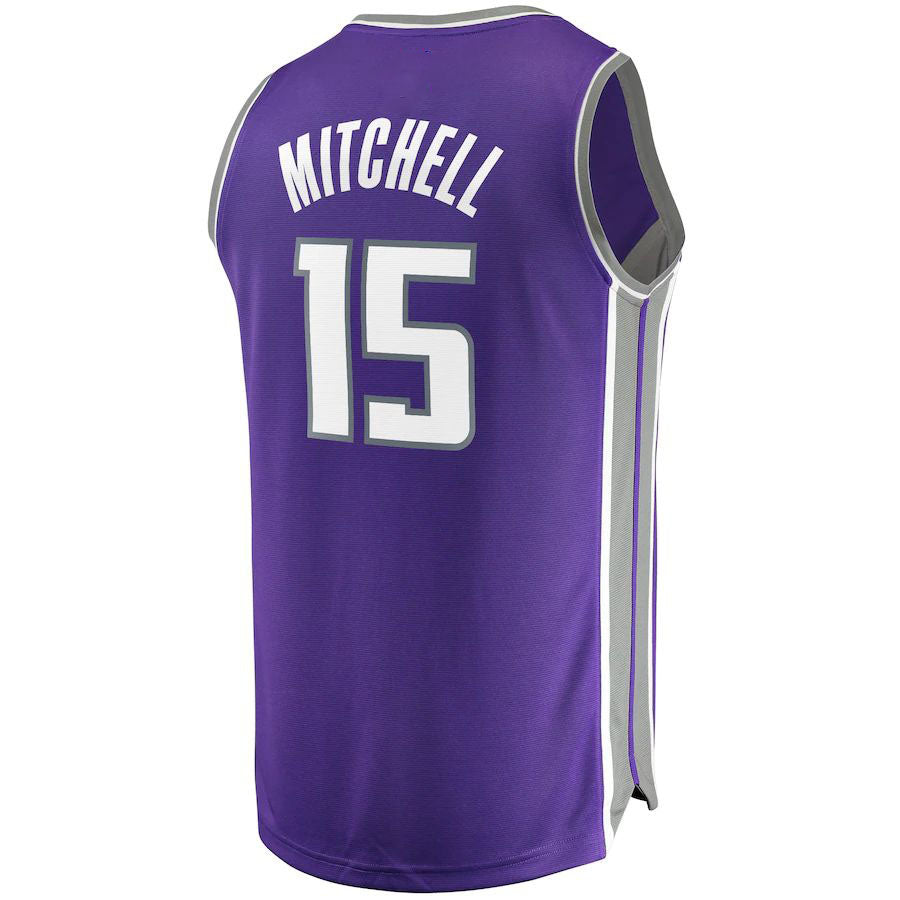 Custom #15 Purple Basketball Shirt Top