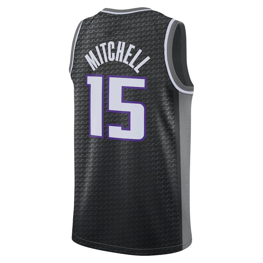 Custom #15 Black 2022 Basketball Shirt Top