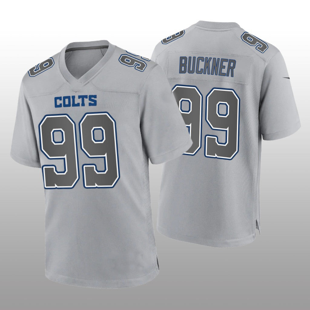 Custom #99 Gray IND Football Shirt Top