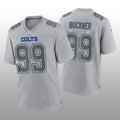 Custom #99 Gray IND Football Shirt Top
