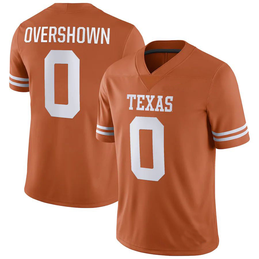 Custom #0 Orange Football Shirt Top
