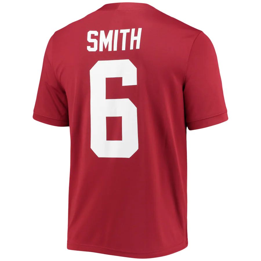 Custom #6 Crimson 2021 College Shirt Top