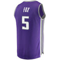 Custom #5 Purple Basketball Shirt Top