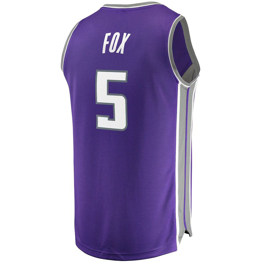 Custom #5 Purple Basketball Shirt Top