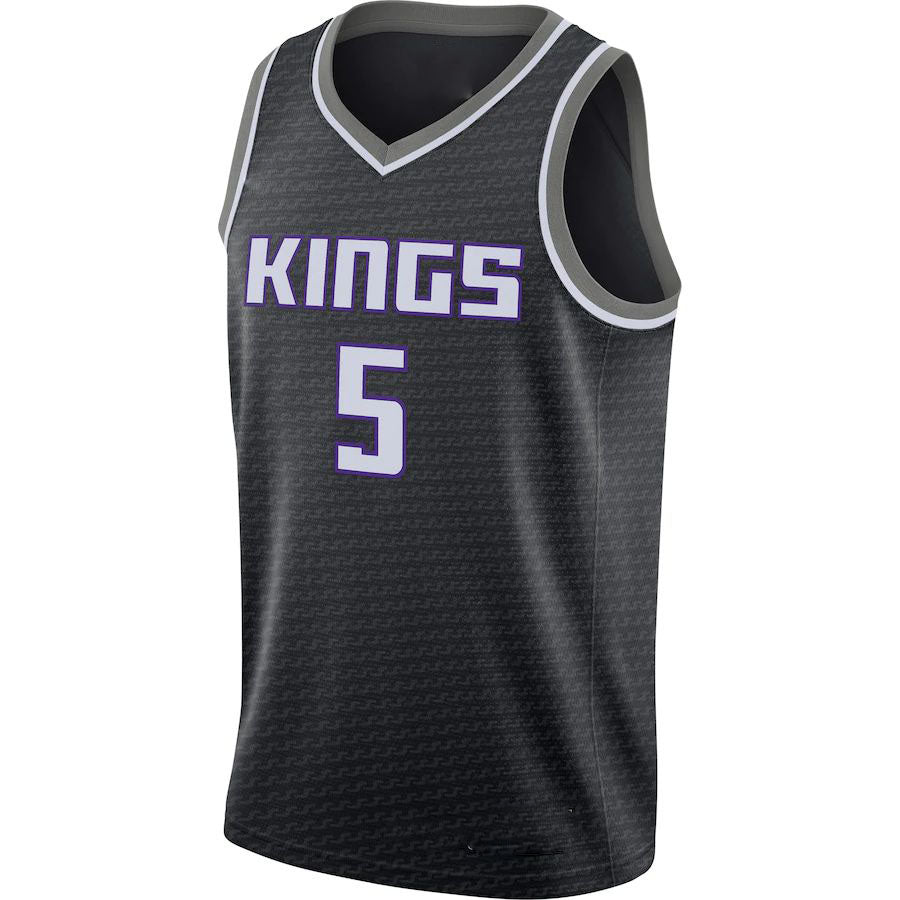 Custom #5 Black Basketball Shirt Top