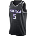 Custom #5 Black Basketball Shirt Top