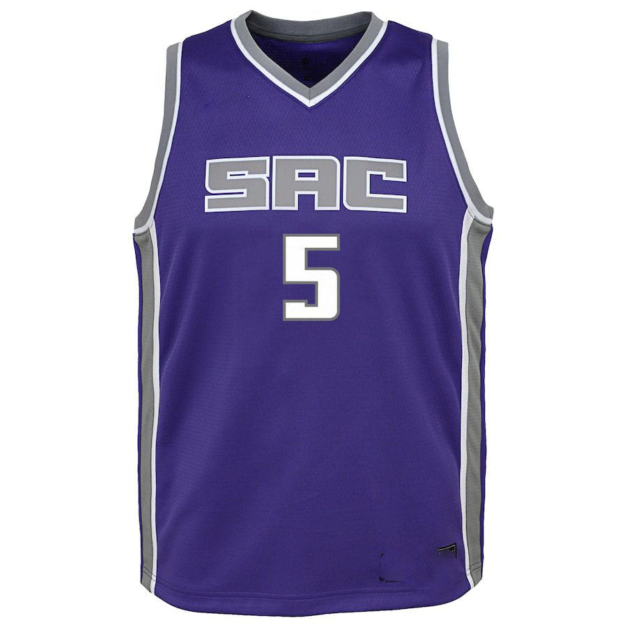 Custom #5 Purple Basketball Shirt Top