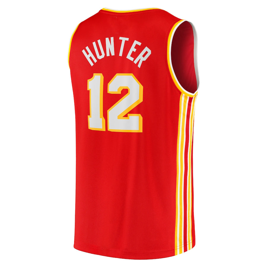 Custom #12 Red 2021 Basketball Shirt Top
