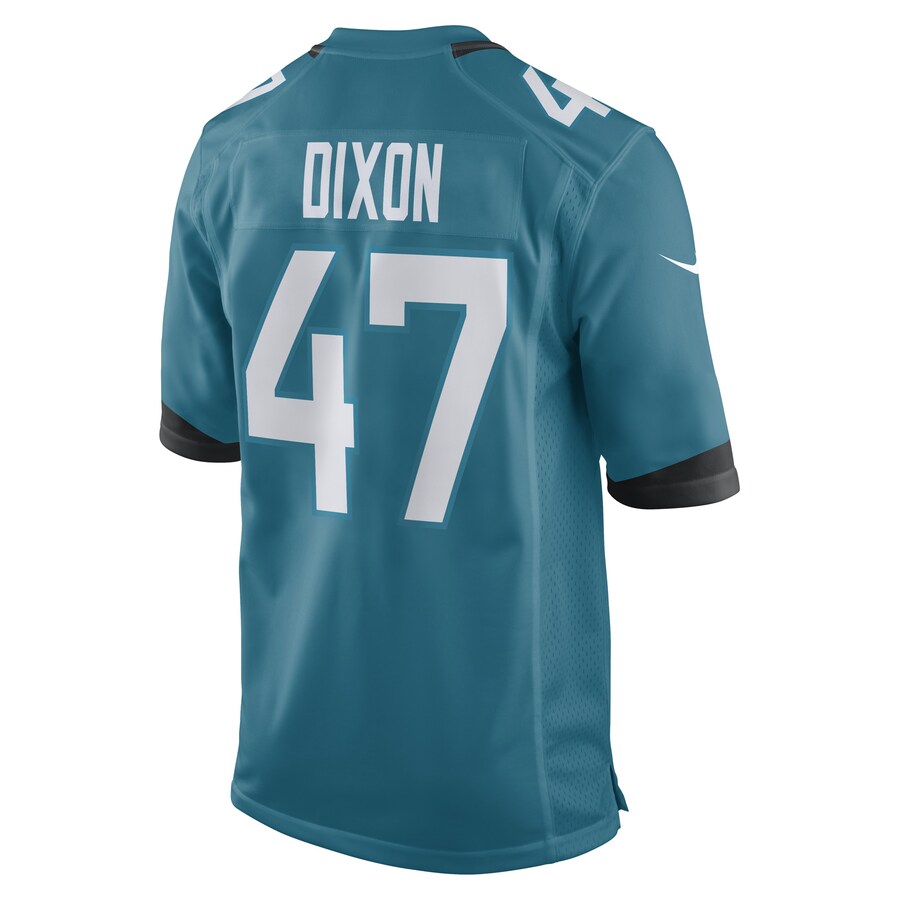 Custom #47 Teal JAX Football Shirt Top