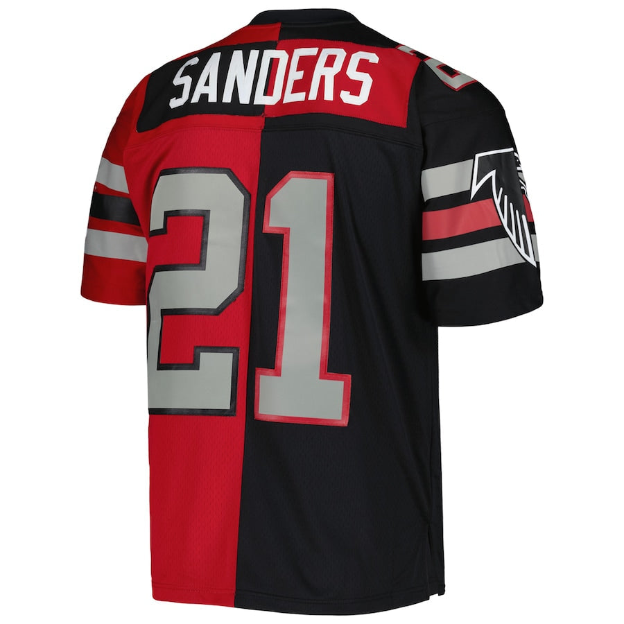 Custom #21 Black 1989 ATL Football Shirt Top