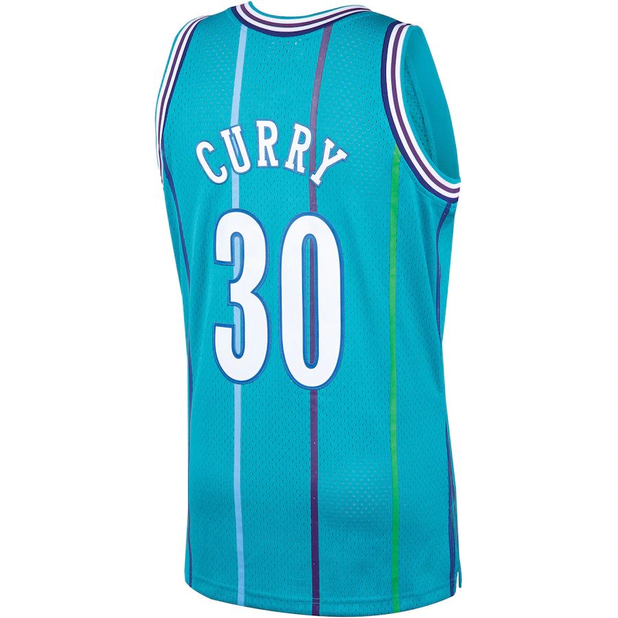 Custom #30 Teal 1992 CHA Basketball Shirt Top