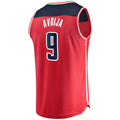Custom #9 Red WAS Basketball Shirt Top