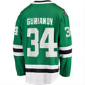 Custom #34 Green DAL Hockey Shirt Top