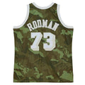 Custom #73 Green 1998 LAL Basketball Shirt Top