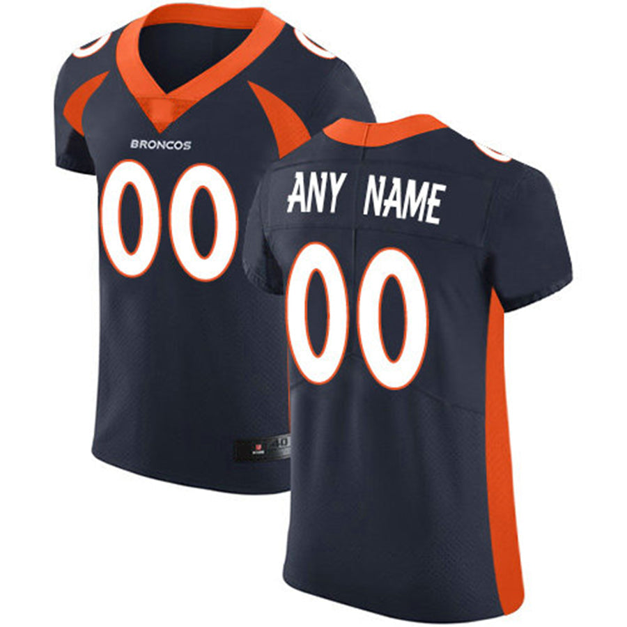 Custom Blue DEN Football Shirt Top