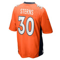 Custom #30 Orange DEN Football Shirt Top