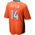 Custom #14 Orange DEN Football Shirt Top