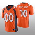 Custom Orange DEN Football Shirt Top