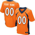 Custom Orange 2013 DEN Football Shirt Top