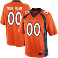Custom Orange 2013 DEN Football Shirt Top