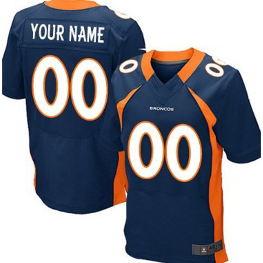 Custom Blue DEN Football Shirt Top