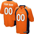 Custom Orange DEN Football Shirt Top