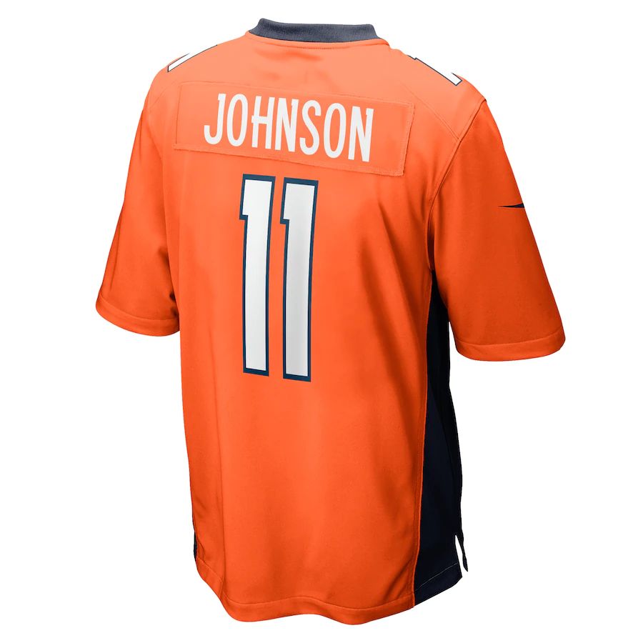 Custom #11 Orange DEN Football Shirt Top