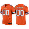 Custom Orange DEN Football Shirt Top