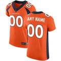 Custom Orange DEN Football Shirt Top