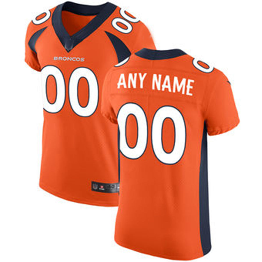 Custom Orange DEN Football Shirt Top