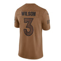 Custom #3 Brown 2023 DEN Football Shirt Top