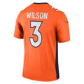 Custom #3 Orange DEN Football Shirt Top