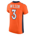 Custom #3 Orange DEN Football Shirt Top