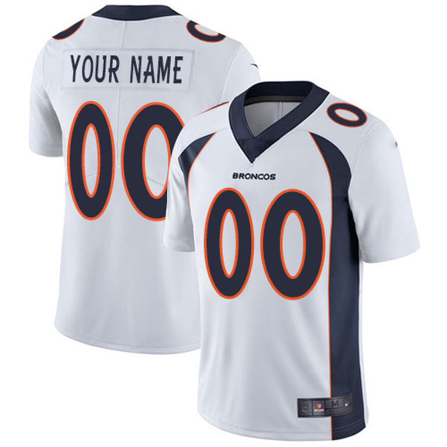 Custom White DEN Football Shirt Top