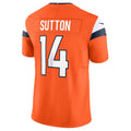 Custom #14 Orange DEN Football Shirt Top