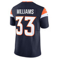 Custom #33 Navy DEN Football Shirt Top
