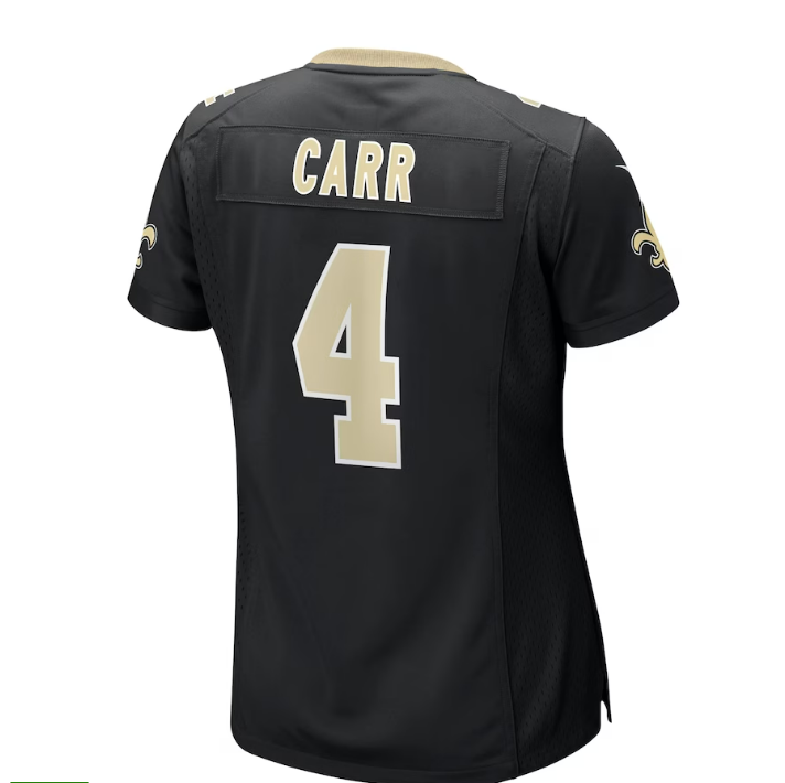 Custom #4 Black NO Football Shirt Top
