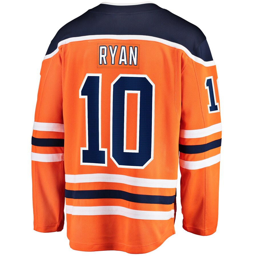 Custom #10 Orange EDM Hockey Shirt Top