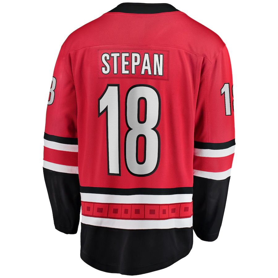 Custom #18 Red CAR Hockey Shirt Top