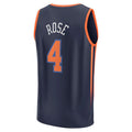 Custom #4 Navy 2022 NYK Basketball Shirt Top