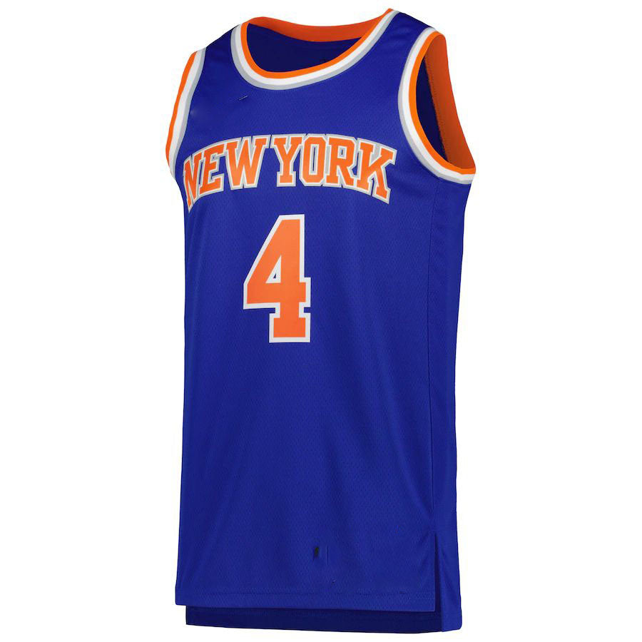 Custom #4 Blue 2022 NYK Basketball Shirt Top