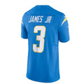 Custom #3 Powder Blue LAC Football Shirt Top