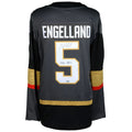Custom #5 Gray VGK Hockey Shirt Top