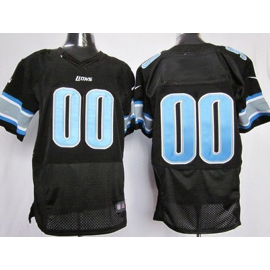 Custom Black DET Football Shirt Top