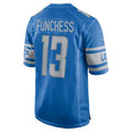 Custom #13 Blue DET Football Shirt Top