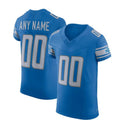 Custom Blue DET Football Shirt Top
